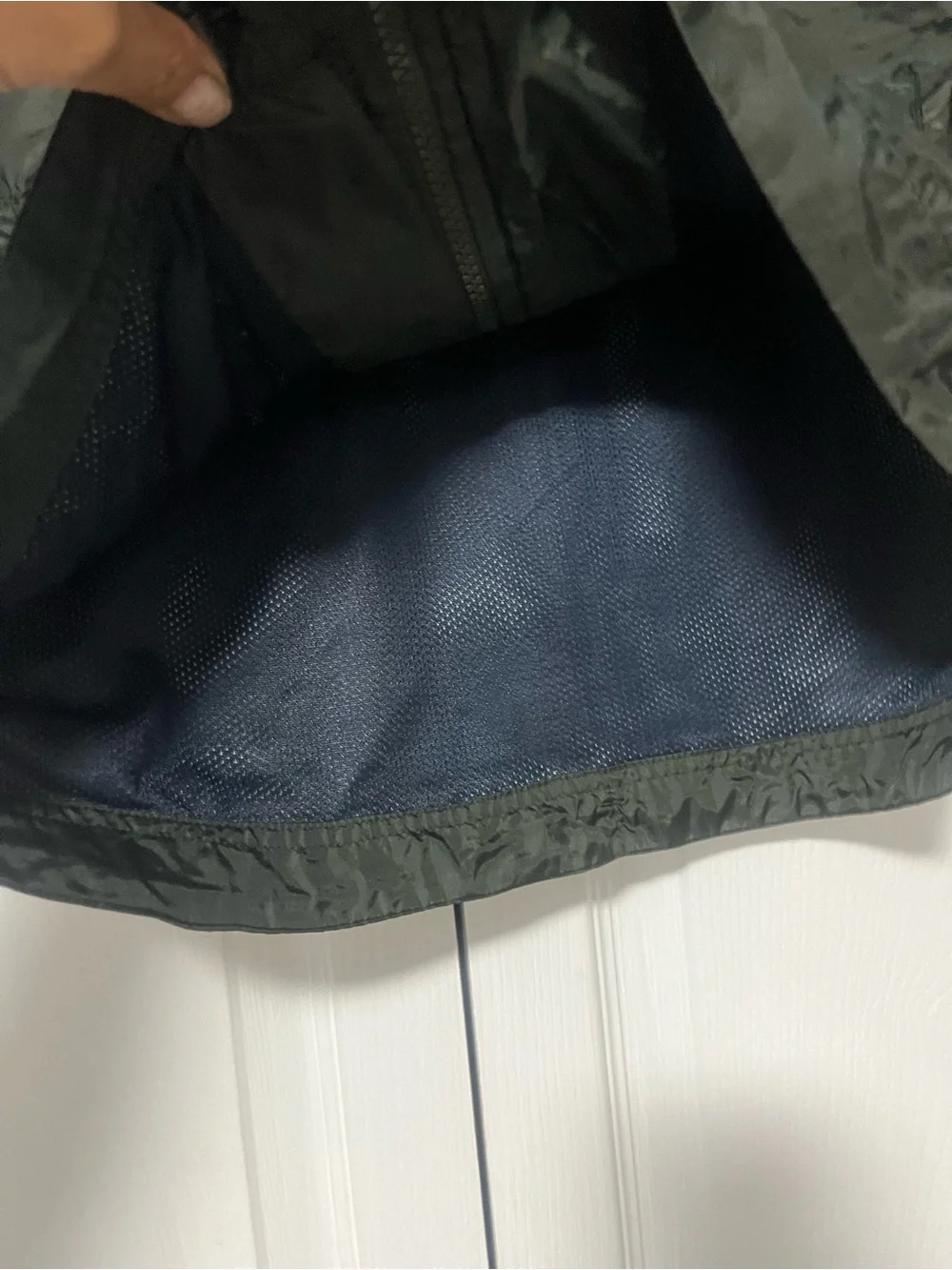 GAP kids Navy Zip Front Lightweight Vest
